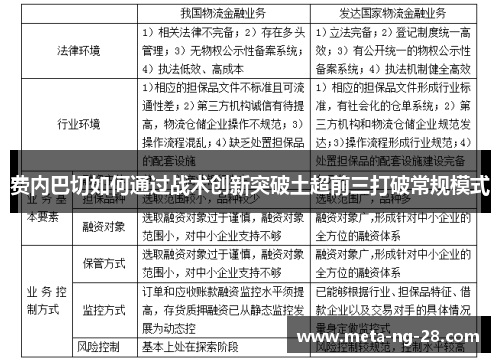 费内巴切如何通过战术创新突破土超前三打破常规模式 费内巴切如何通过战术创新突破土超前三打破常规模式